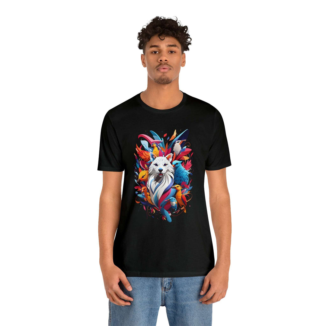 Dog and Phoenix Jersey Short Sleeve Tee