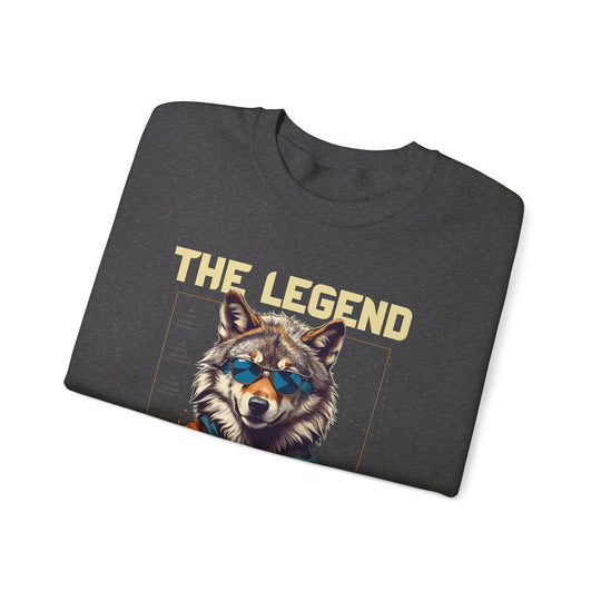 The Legend Wolf Sweatshirt - Wolf in Shades