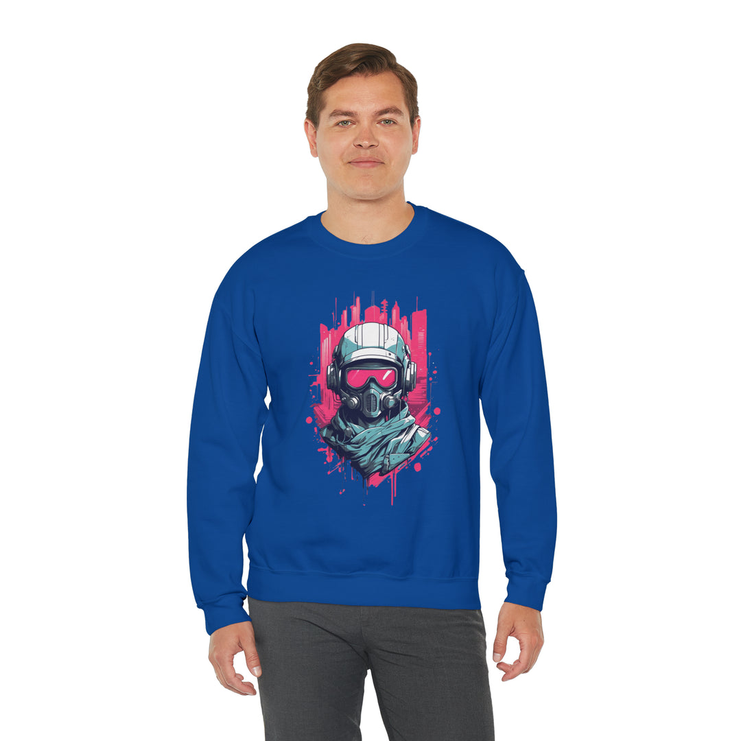 Gas Mask Astronaut Unisex Sweatshirt - Wave Fusions