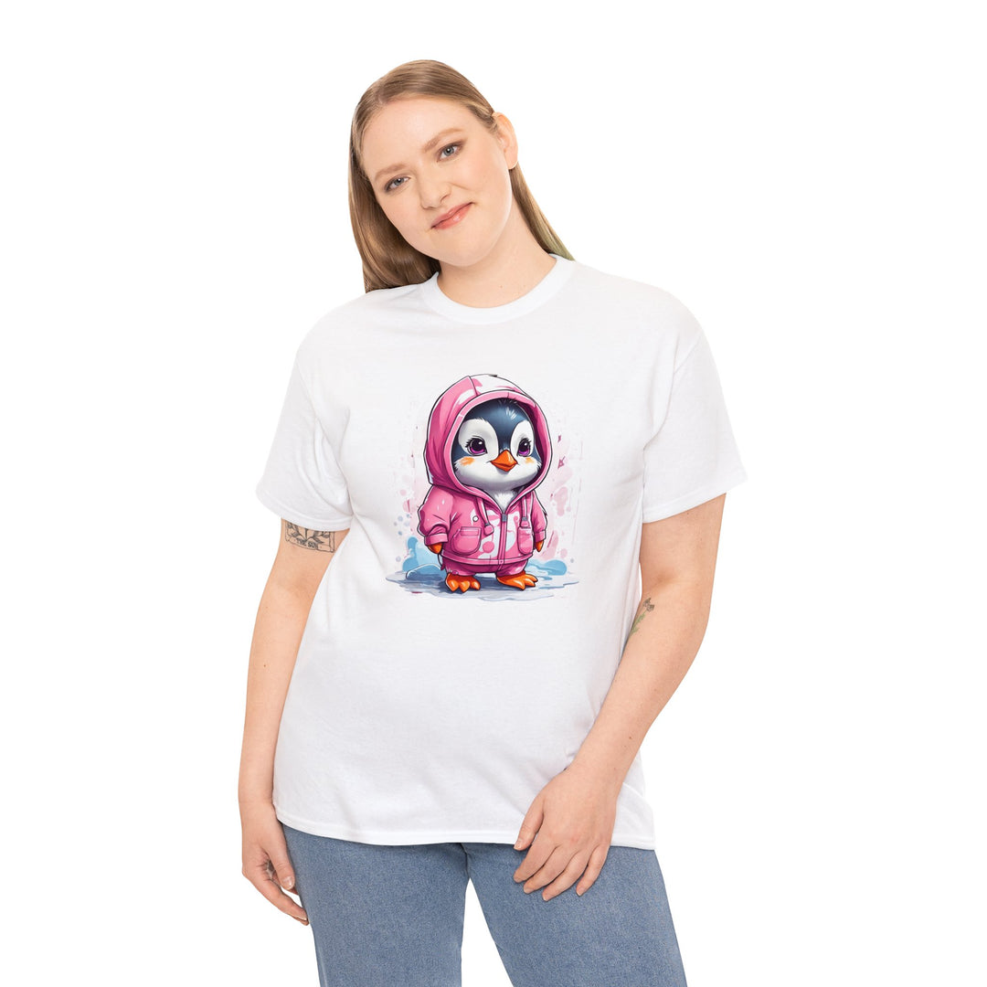 Penguin Unisex Heavy Cotton Tee - Wave Fusions