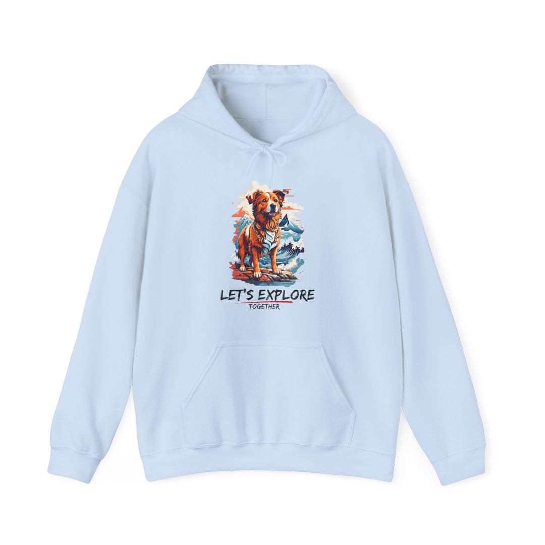 Lets Explore Together Adventure Buddy Hoodie