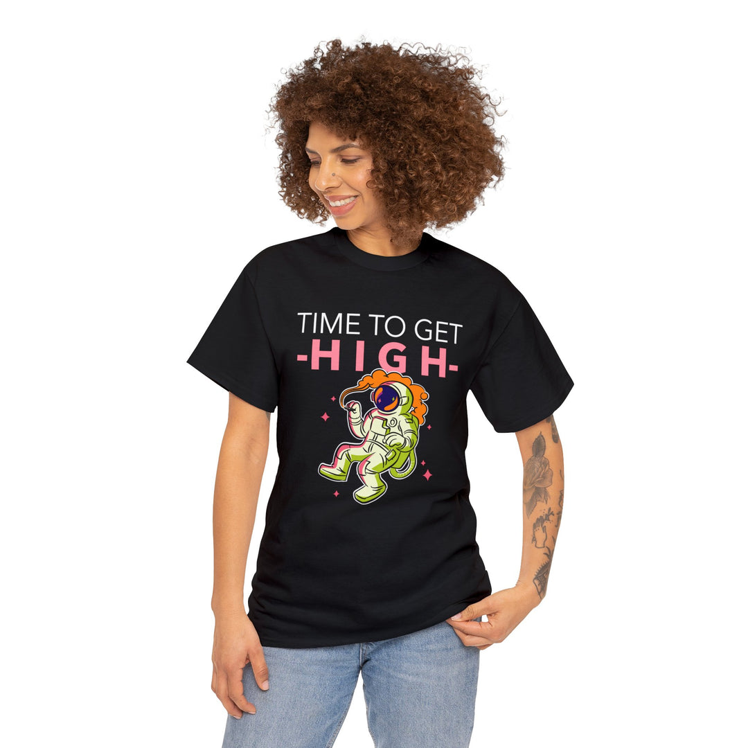 Time To Get High Unisex T Shirt - Wave Fusions