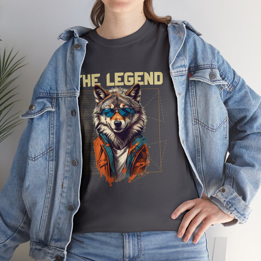 The Legend Wolf T-Shirt - Wolf in Shades