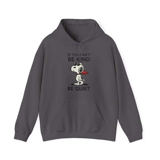 Silent Wisdom Dog Hoodie - If You Can't Be Kind Be Quiet