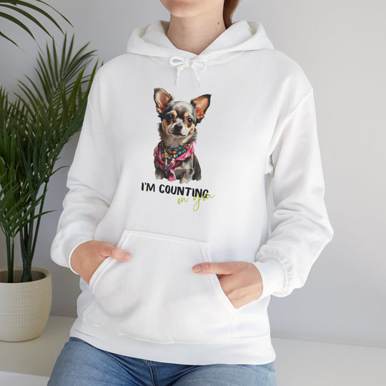 Stylish Sidekick Hoodie - I'M COUNTING ON YOU