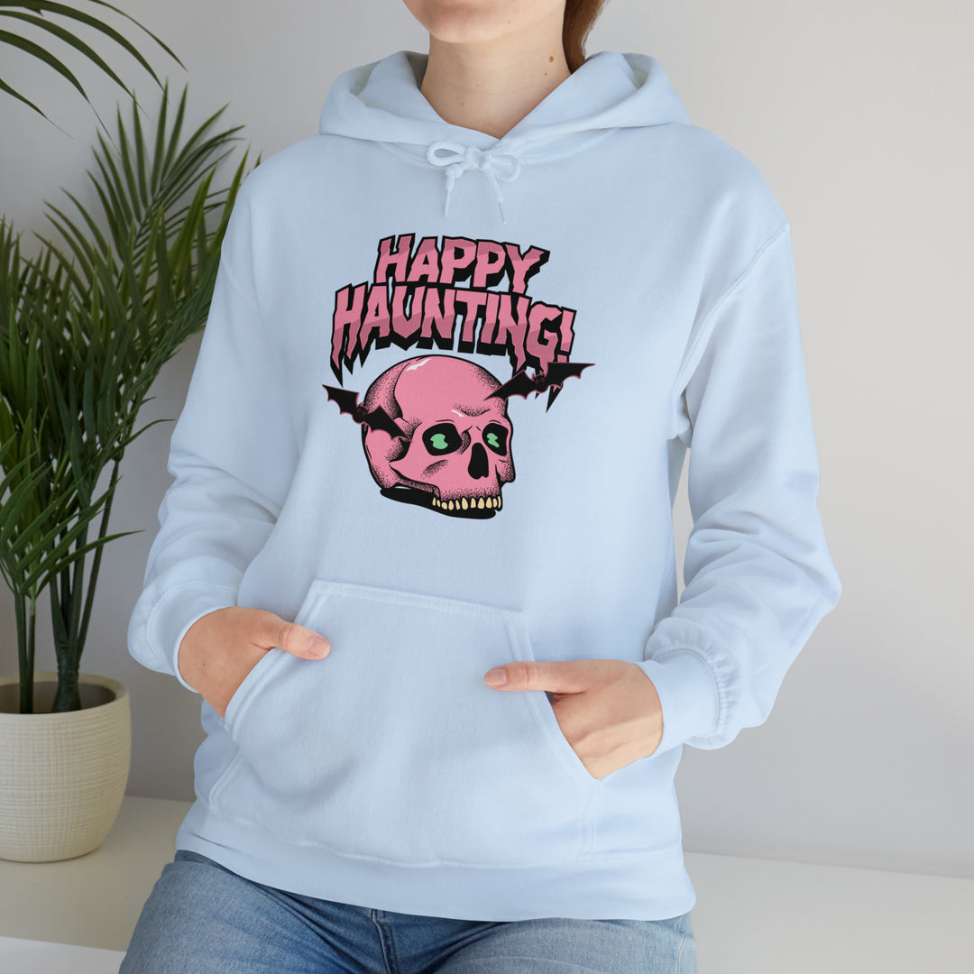 Happy Haunting Unisex Hoodie - Wave Fusions