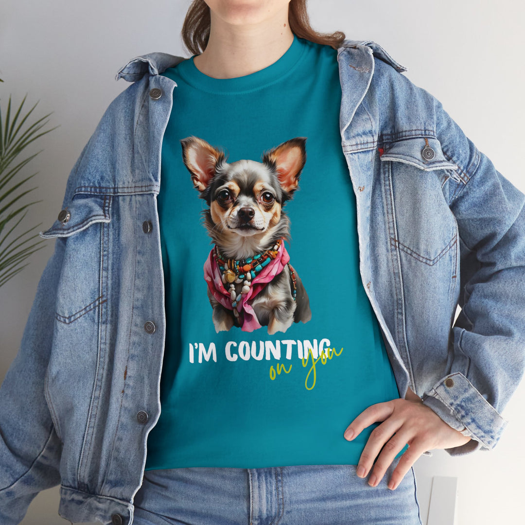 Stylish Sidekick T-Shirt - I'M COUNTING ON YOU