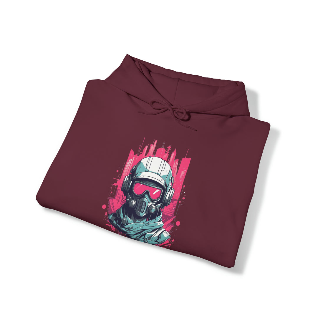 Gas Mask Astronaut Unisex Hoodie - Wave Fusions