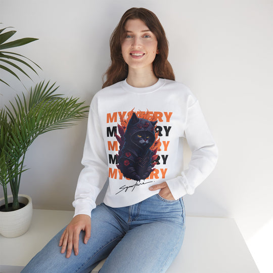 Cat Knight Armor Mystery Cat Sweatshirt