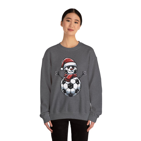 Football Santa Unisex Sweatshirt - Wave Fusions