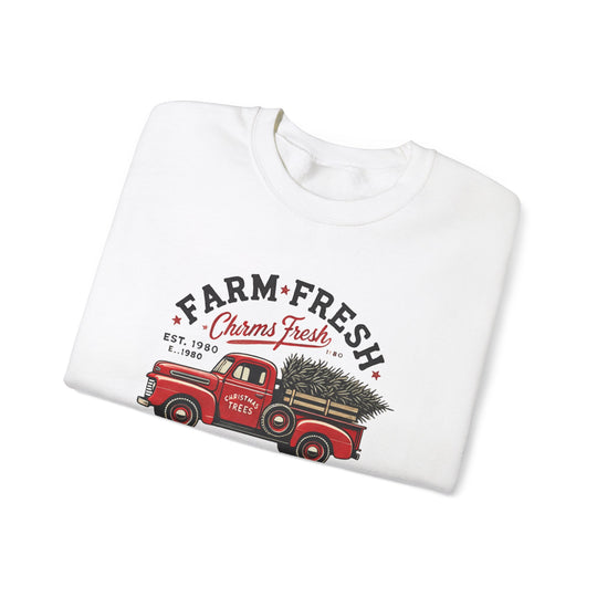 Farm Fresh - Rustic Holiday Sweatshirt