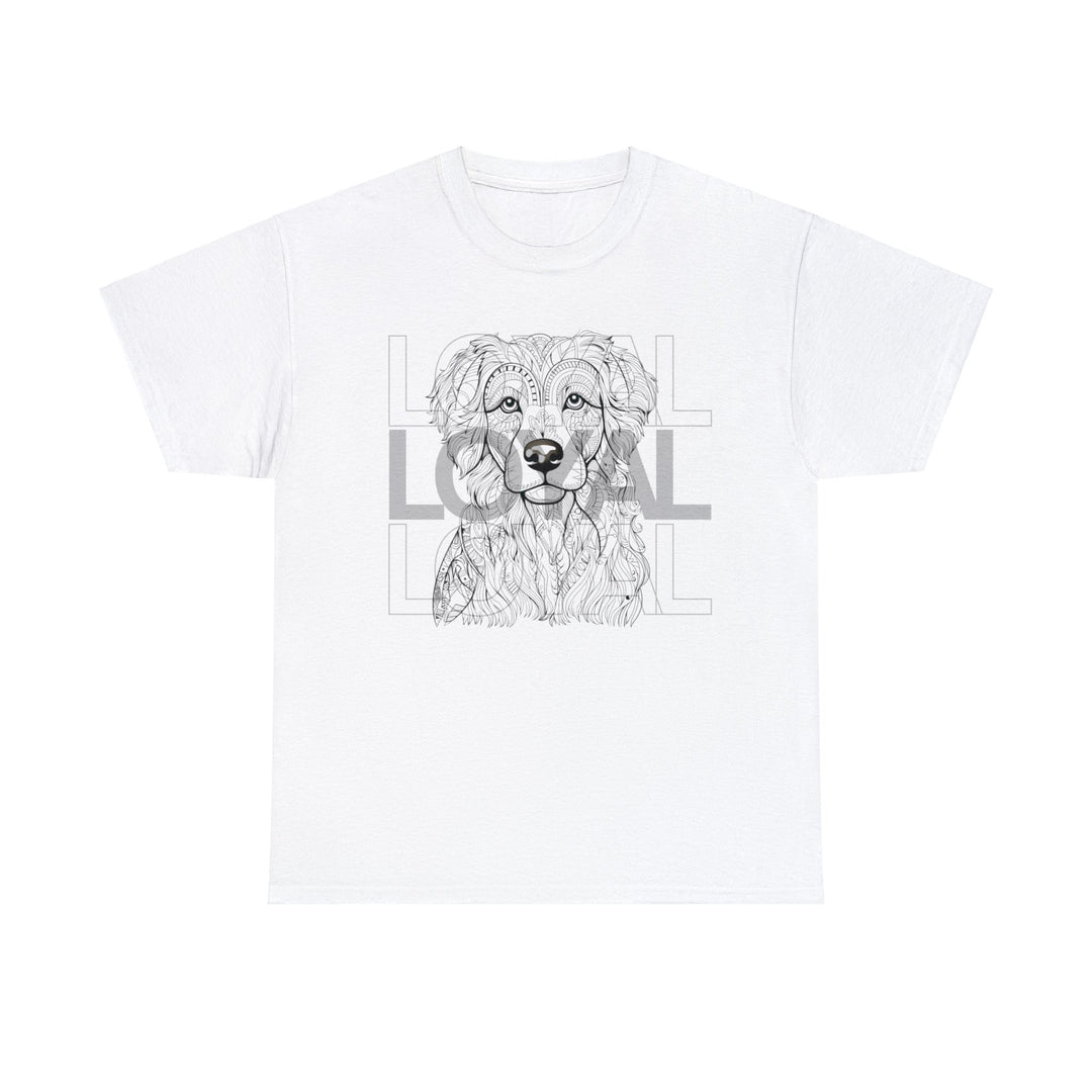 Loyal Dog Tribal Canine T-shirt - Mythical Mutt