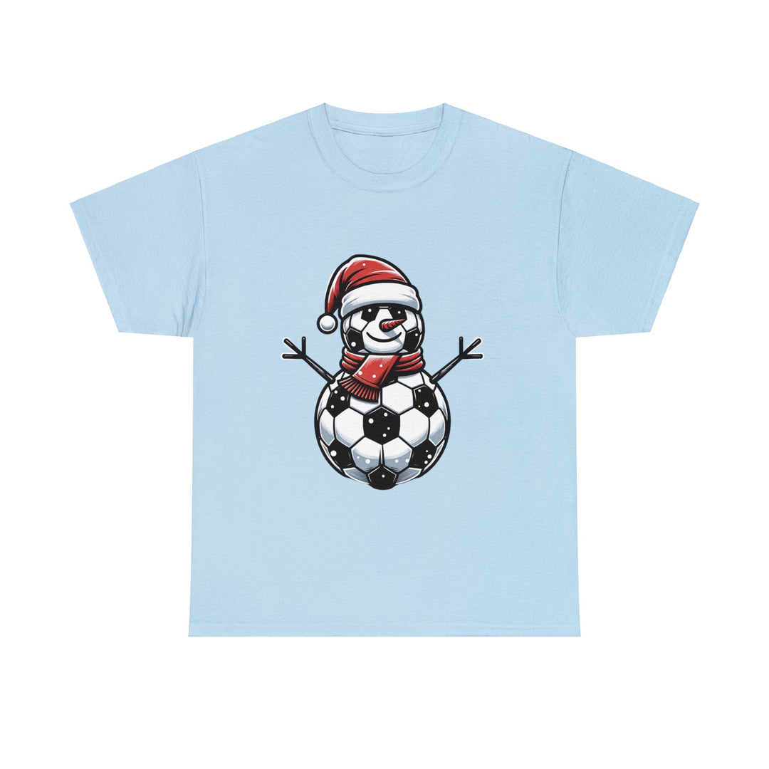 Football Santa Unisex T Shirt - Wave Fusions