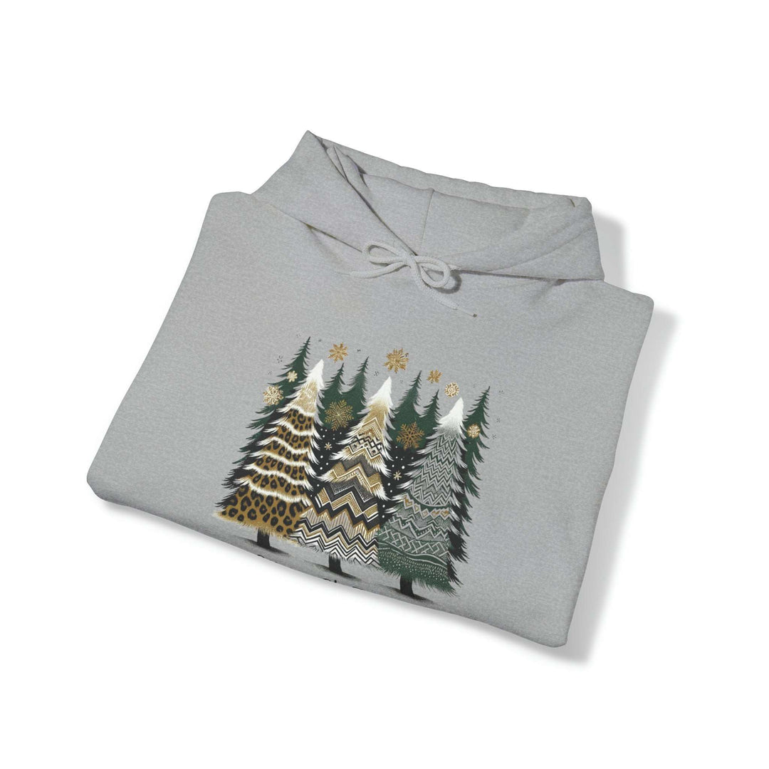 Designed Christmas Trees Unisex Hoodie