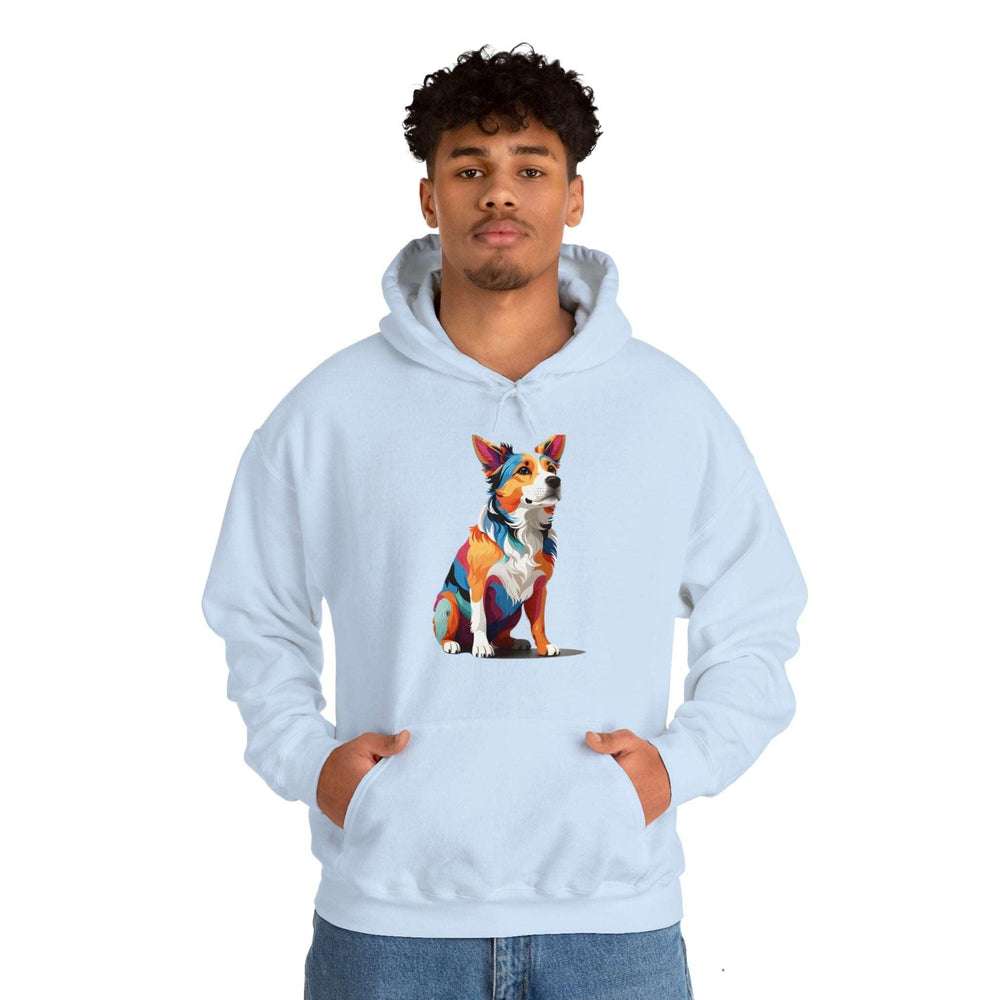 Sitting Dog Hooded Sweatshirt