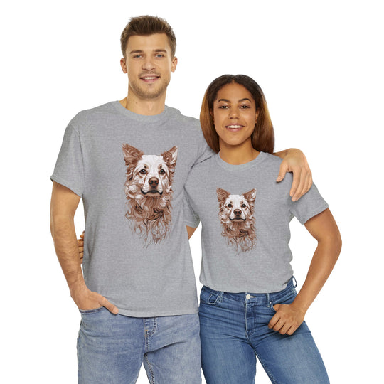 Furry Friend Dog T-shirt - Lifelike Pup