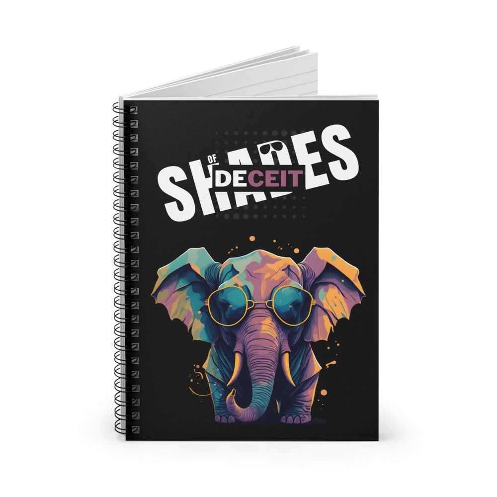 Cool Elephant Spiral Notebook - Ruled Line