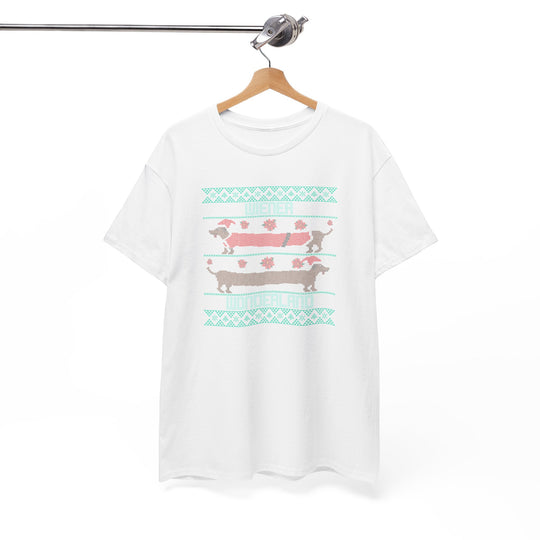 Wiener Wonderland Festive Dachshund Tee