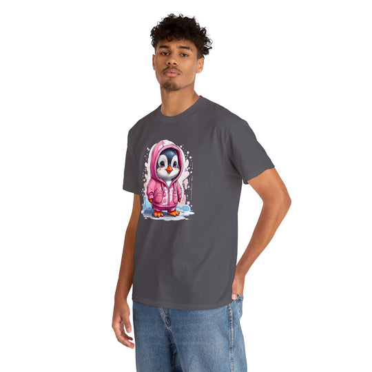 Penguin Unisex Heavy Cotton Tee - Wave Fusions