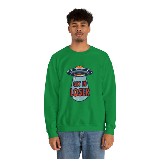 Get In Loser Unisex Heavy Blend™ Crewneck Sweatshirt - Wave Fusions