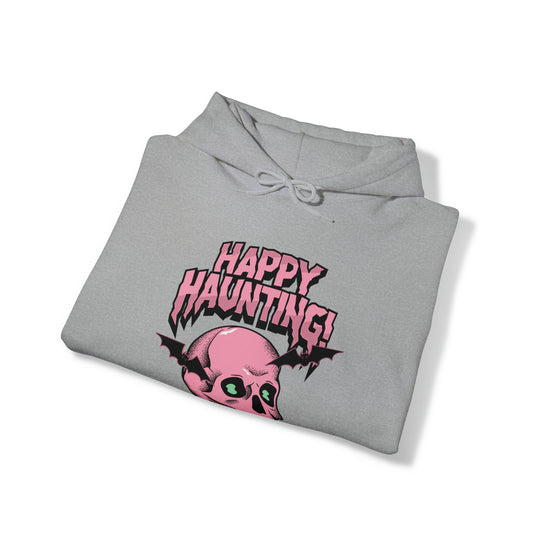 Happy Haunting Unisex Hoodie - Wave Fusions