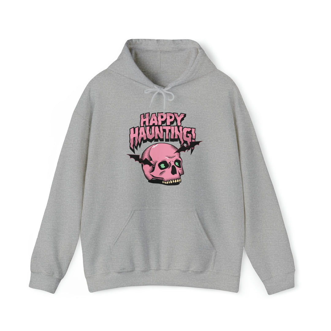 Happy Haunting Unisex Hoodie - Wave Fusions