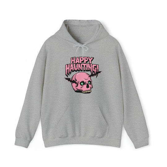 Happy Haunting Unisex Hoodie - Wave Fusions