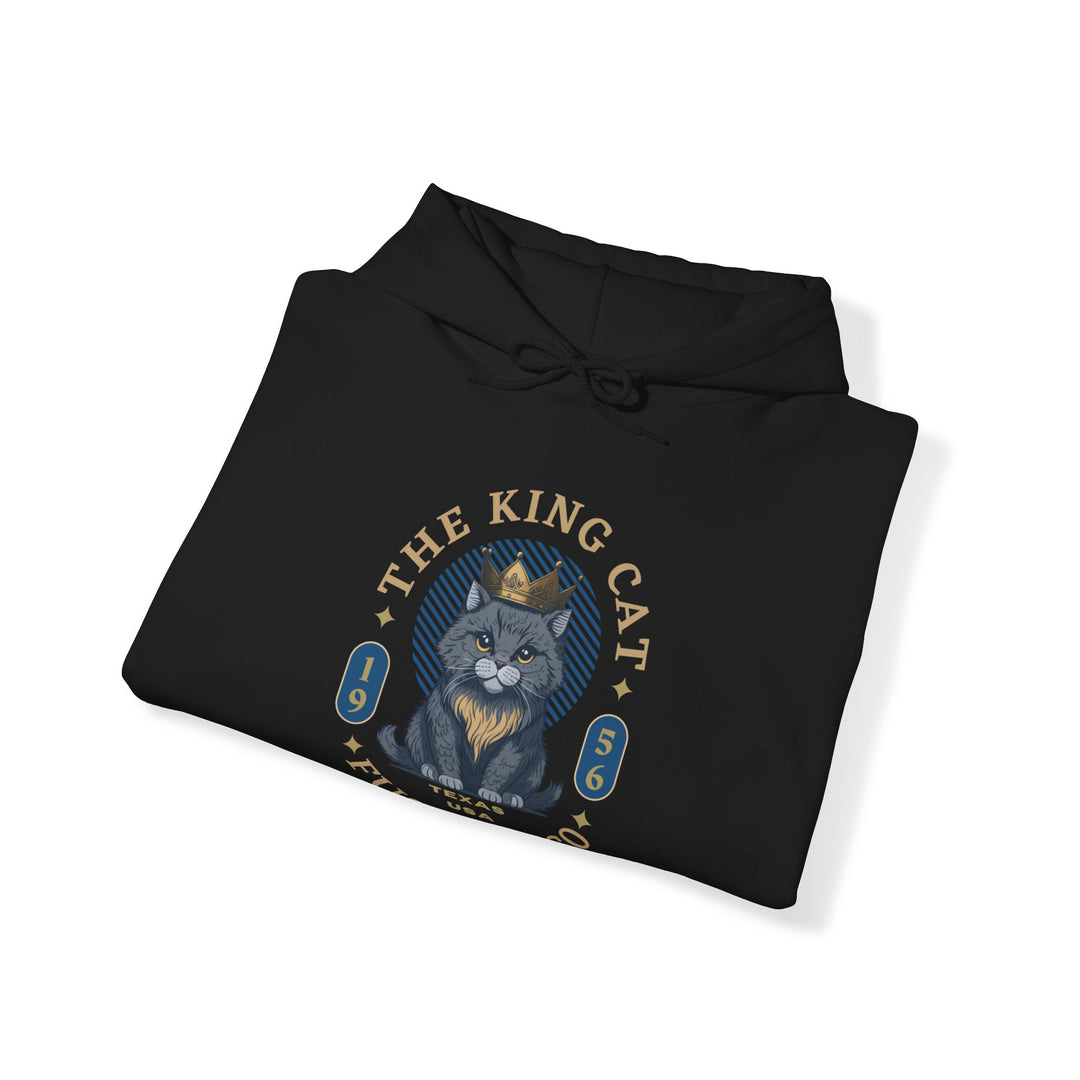 The King Cat Hoodie - Royal Feline Series