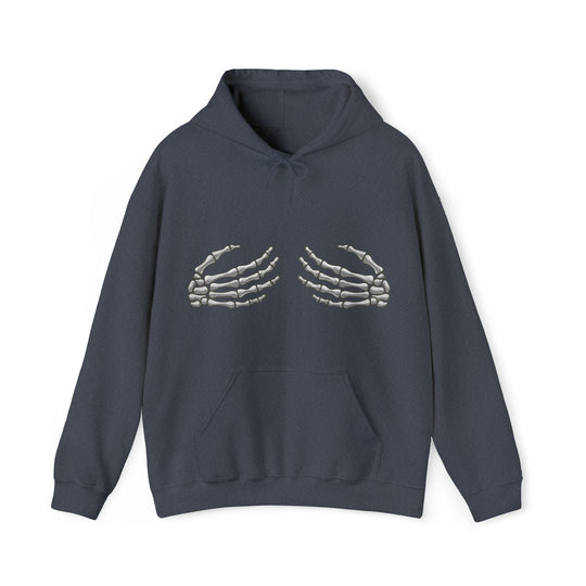 Skeleton Hands Unisex Hoodie - Wave Fusions