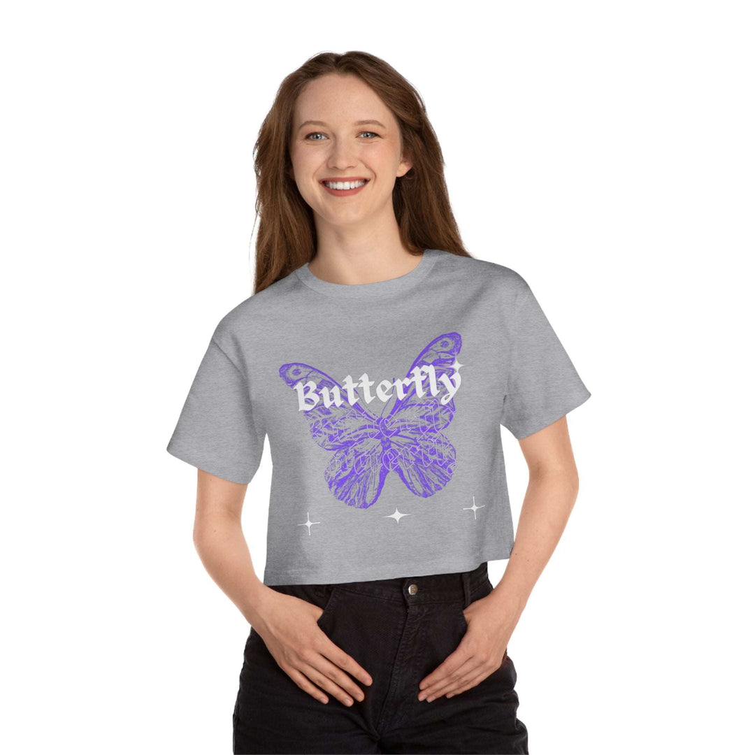 Butterfly Champion Women's Heritage Cropped T-Shirt