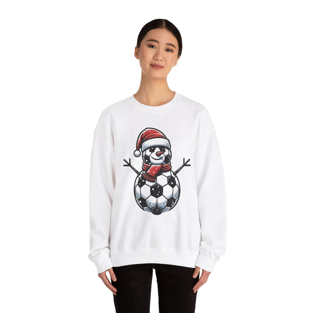 Football Santa Unisex Sweatshirt - Wave Fusions