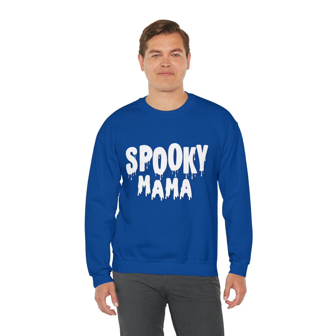 Spooky Mama Unisex Heavy Blend™ Crewneck Sweatshirt - Wave Fusions