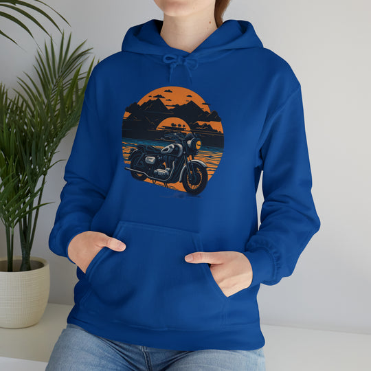 Vintage Bike Unisex Heavy Blend™ Hooded Sweatshirt