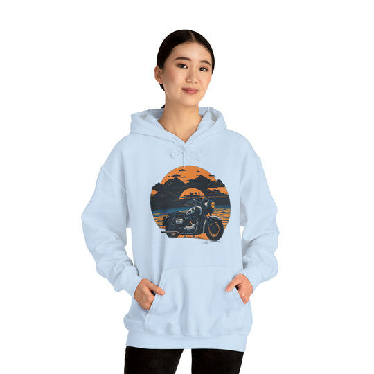 Vintage Bike Unisex Heavy Blend™ Hooded Sweatshirt