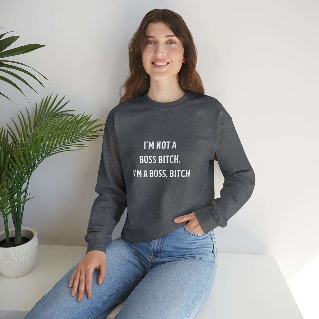 Boss Bitch Unisex Heavy Blend™ Crewneck Sweatshirt