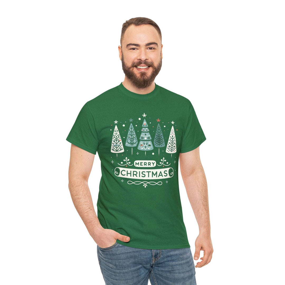 Folk Art Christmas Celebration Unisex T Shirt