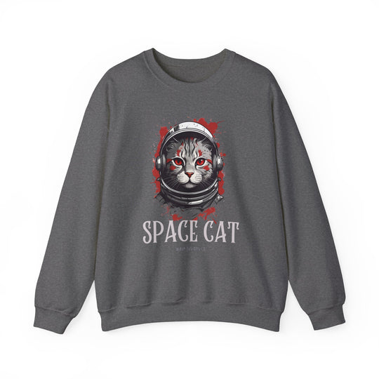 Cosmic Cat Spacewalk Astronaut Sweatshirt