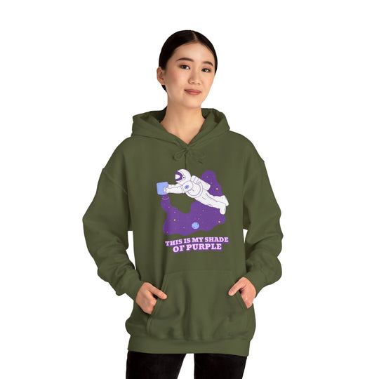 My Shade Of Purple Unisex Hoodie - Wave Fusions