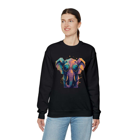 Cool Elephant Crewneck Sweatshirt