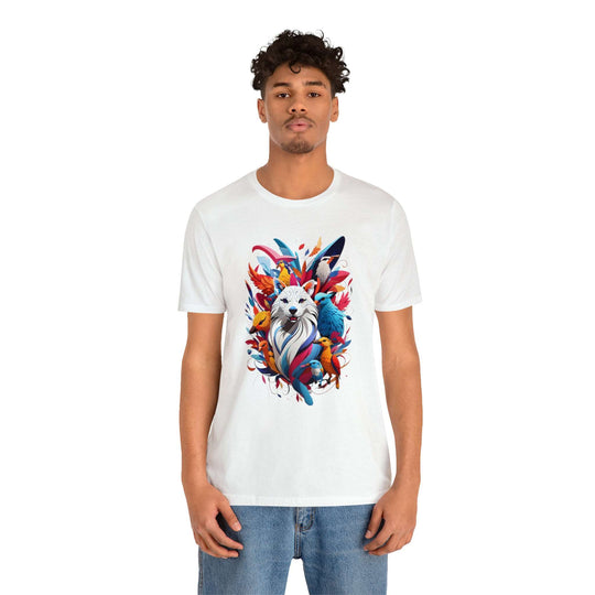 Dog and Phoenix Jersey Short Sleeve Tee