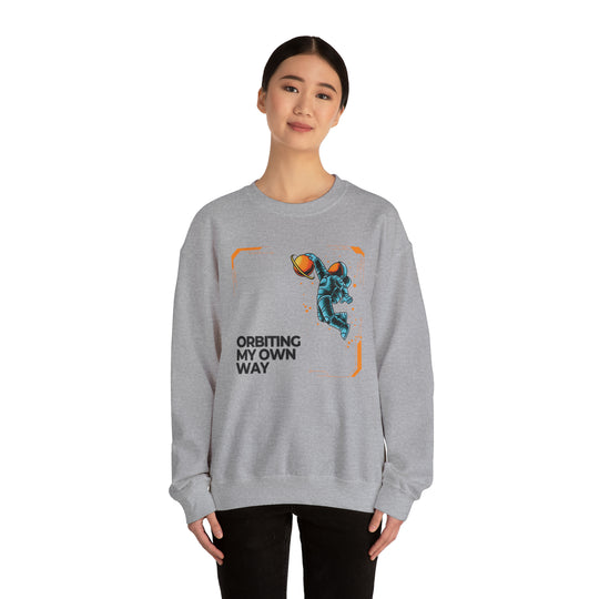 Orbiting My Own Way Unisex Sweatshirt - Wave Fusions