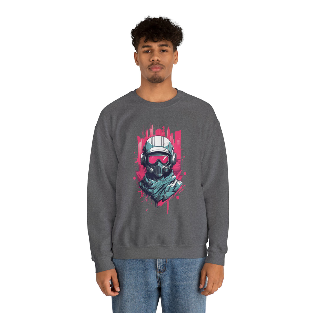 Gas Mask Astronaut Unisex Sweatshirt - Wave Fusions