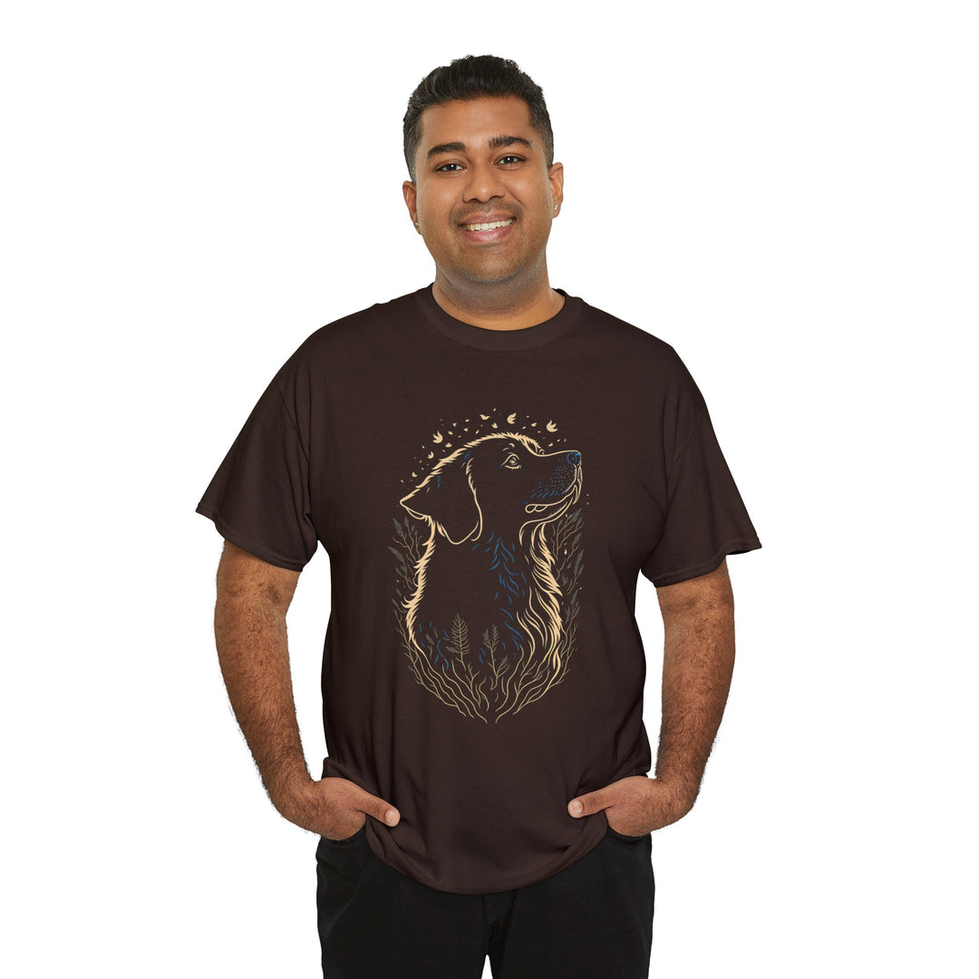 Dog Unisex Heavy Cotton Tee - Wave Fusions