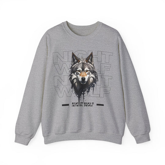 Lone Night Wolf Sweatshirt - After Dark Style