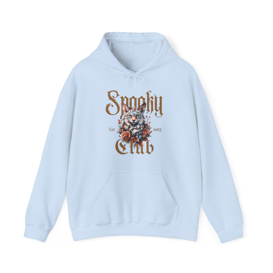 Spooky Club Floral Feline Cat Hoodie - Spooky Club Charm