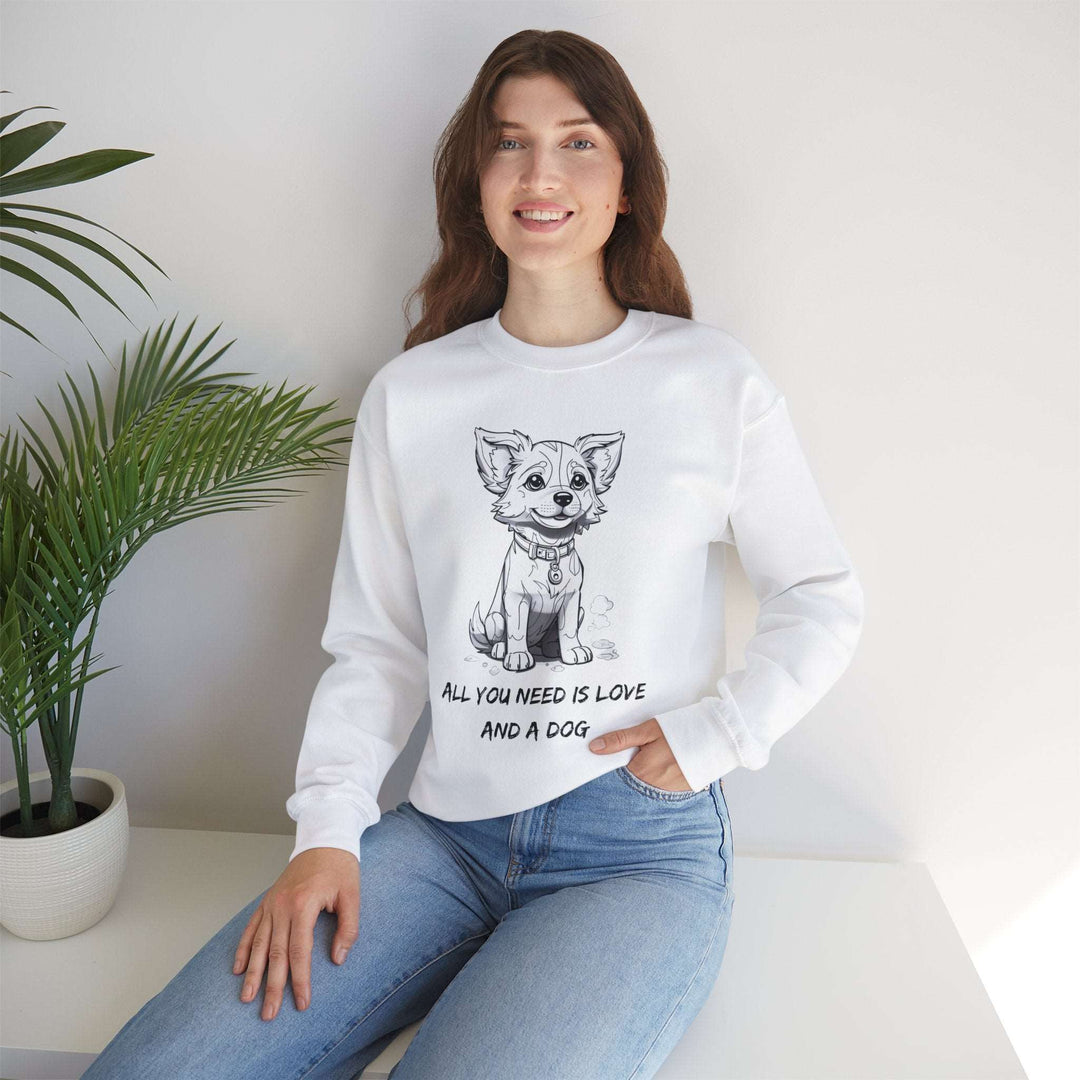 All You Need Is Love And A Dog Adorable Doggo Sweatshirt