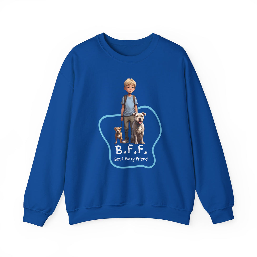 Best Furry Friend in City Lights Dog Sweatshirt -Bffs