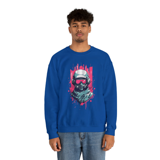 Gas Mask Astronaut Unisex Sweatshirt - Wave Fusions