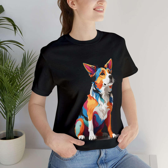 Sitting Dog Graphic Tee