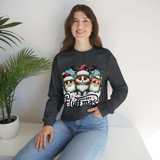 Merry Fluffmas Christmas Unisex Sweatshirt